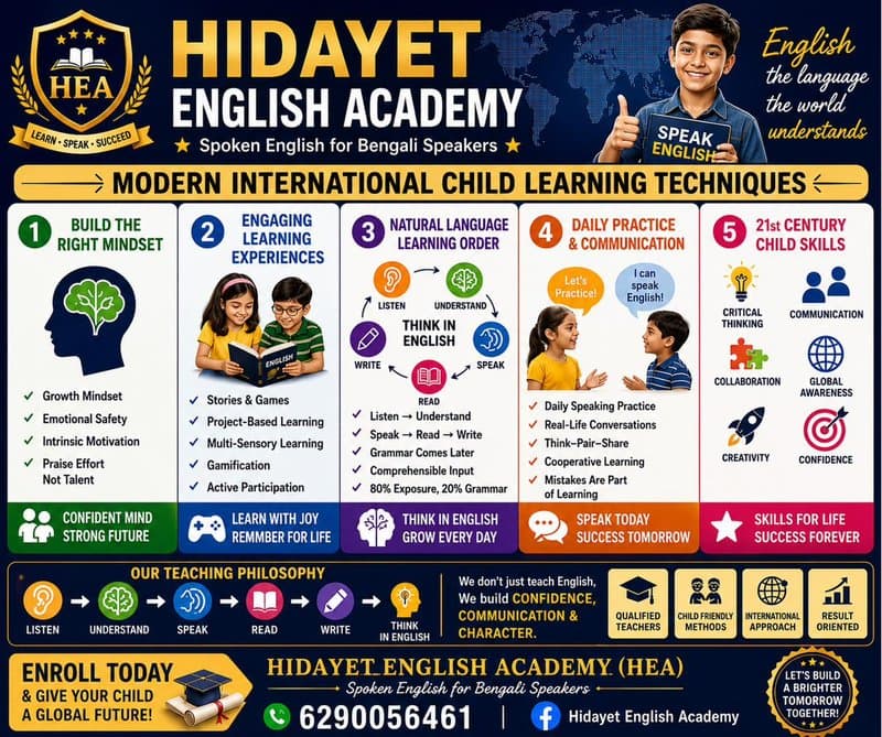 HEA's modern child-learning teaching techniques